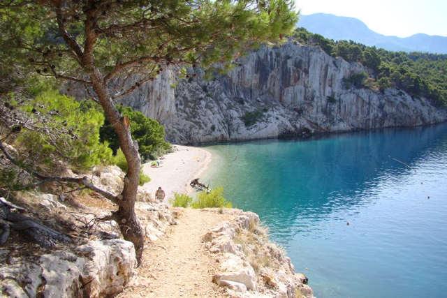 Nugal beach - plaża nudystów FKK niedaleko Makarskiej